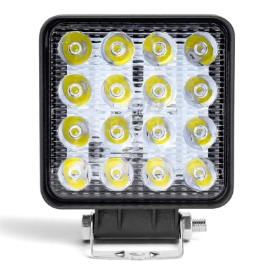 Додаткова LED-фара EuroTun квадратна FLOOD 110×110×35 мм 48W Додаткова LED-фара EuroTun квадратна FLOOD 110×110×35 мм 48W