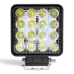 Додаткова LED-фара EuroTun квадратна FLOOD 110×110×35 мм 48W Додаткова LED-фара EuroTun квадратна FLOOD 110×110×35 мм 48W