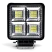 Додаткова LED-фара EuroTun квадратна SPOT 110×110×35 мм 192W Додаткова LED-фара EuroTun квадратна SPOT 110×110×35 мм 192W