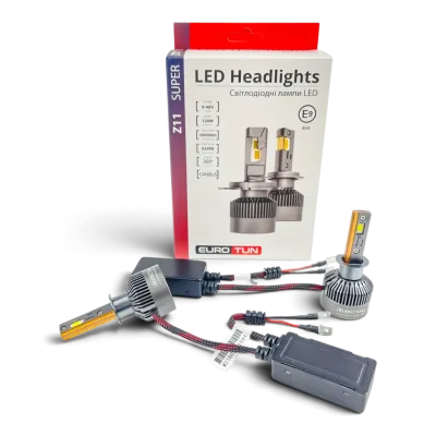 LED-лампа H1 EuroTun Z11E 120W 20000Lm 6500K CANbus