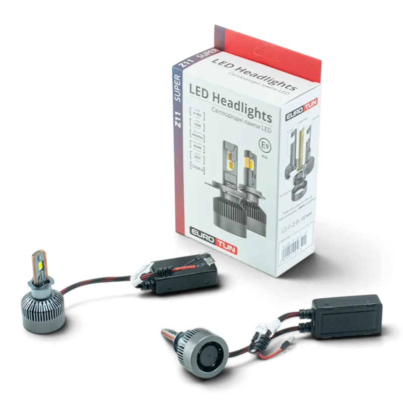 LED-лампа H3 EuroTun Z11E 120W 20000Lm 6500K CANbus