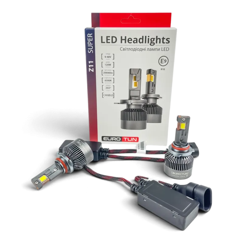 LED-лампа HB4 EuroTun Z11E 120W 20000Lm 6500K CANbus