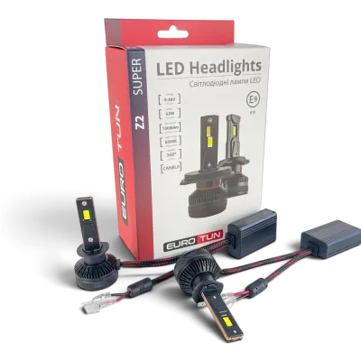 LED-лампа H1 EuroTun Z2E 65W 10000Lm 6500K CANbus LED-лампа H1 EuroTun Z2E 65W 10000Lm 6500K CANbus
