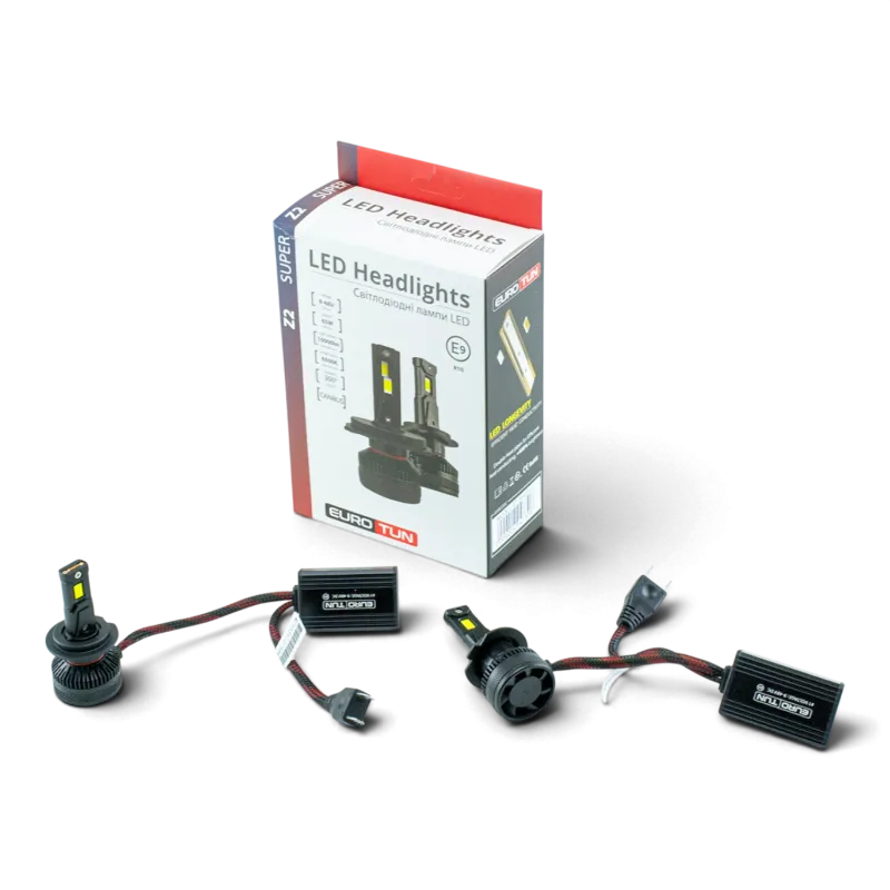 LED-лампа H7 EuroTun Z2E 65W 10000Lm 6500K CANbus LED-лампа H7 EuroTun Z2E 65W 10000Lm 6500K CANbus
