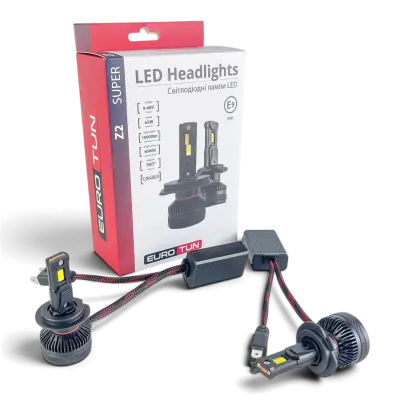 LED-лампа H7 EuroTun Z2E 65W 10000Lm 6500K CANbus LED-лампа H7 EuroTun Z2E 65W 10000Lm 6500K CANbus