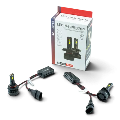 LED-лампа HB3 EuroTun Z2E 65W 10000Lm 6500K CANbus