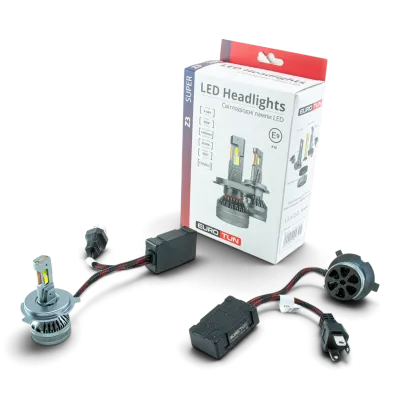 LED-лампа H4 EuroTun Z3E 80W 14000Lm 6500K CANbus LED-лампа H4 EuroTun Z3E 80W 14000Lm 6500K CANbus