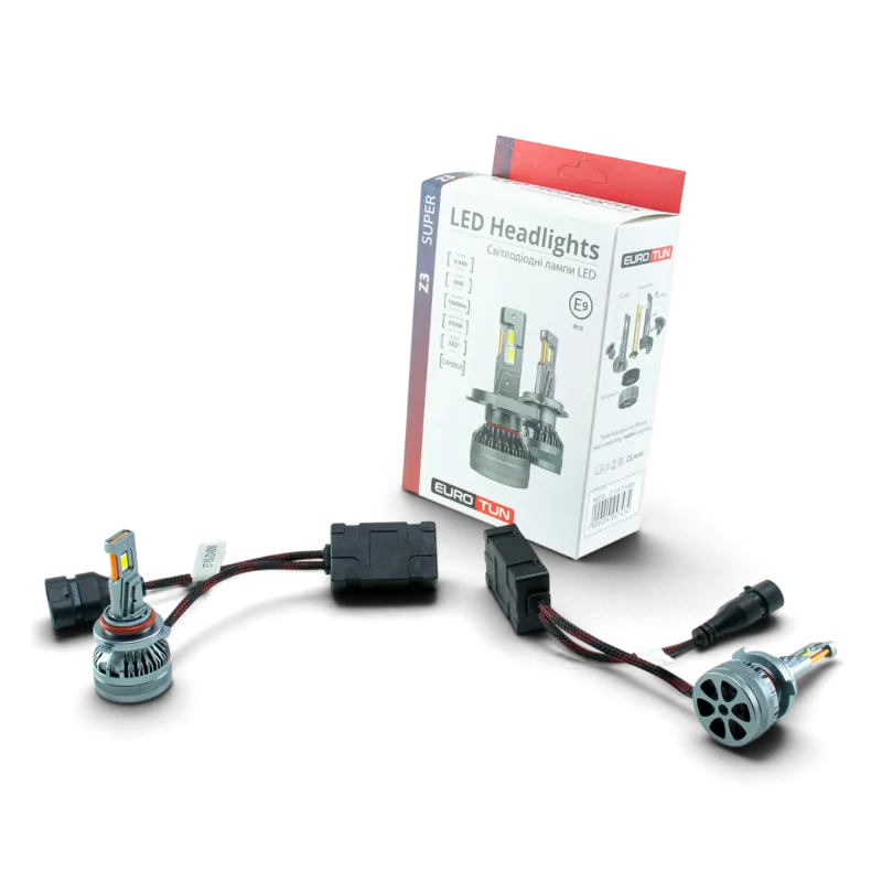 LED-лампа HB4 EuroTun Z3E 80W 14000Lm 6500K CANbus