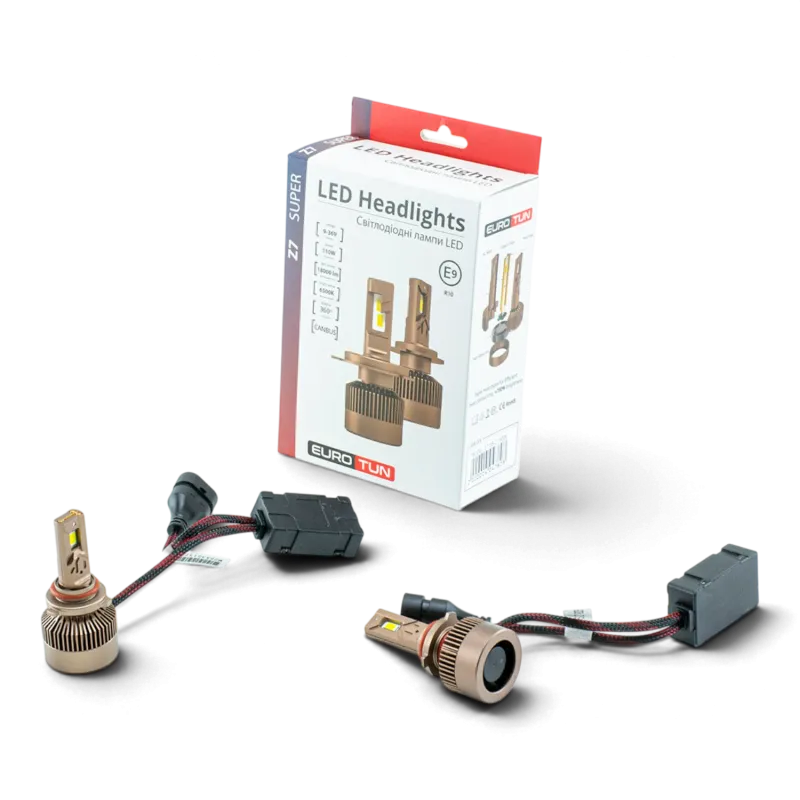 LED-лампа HB4 EuroTun Z7 110W 18000Lm 6500K CANbus