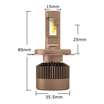 LED-лампа H4 EuroTun Z7 110W 18000Lm 6500K CANbus LED-лампа H4 EuroTun Z7 110W 18000Lm 6500K CANbus