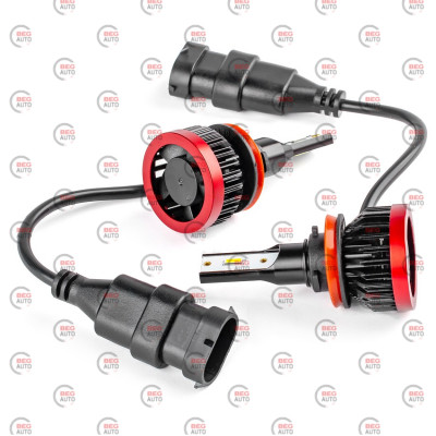 LED-лампа H8/H9/H11/H16 EuroTun K2 50W 6000K LED-лампа H8/H9/H11/H16 EuroTun K2 50W 6000K