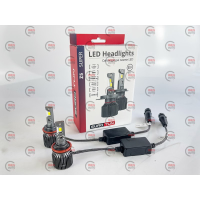 LED-лампа H8/H9/H11/H16 EuroTun Z5 80W 6000K CAN BUS LED-лампа H8/H9/H11/H16 EuroTun Z5 80W 6000K CAN BUS