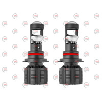 LED-лампа HB4 з лінзою EuroTun NL19 60W 6000K CAN BUS