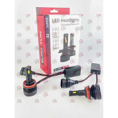 LED-лампа H8/H9/H11/H16 EuroTun Z2E 65W 6500K CAN BUS LED-лампа H8/H9/H11/H16 EuroTun Z2E 65W 6500K CAN BUS