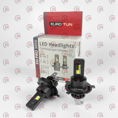 LED-лампа H4 EuroTun FH PRO 60W 6500K