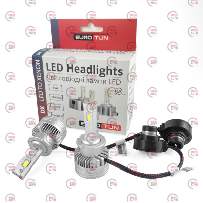 LED-лампа D4S EuroTun DX 55W 6000K CAN BUS