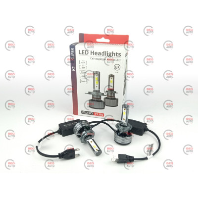 LED-лампа H7 EuroTun K1 45W 6500K CAN BUS