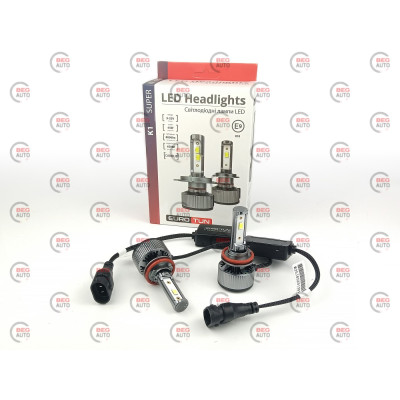LED-лампа H8/H9/H11/H16 EuroTun K1 45W 6500K CAN BUS LED-лампа H8/H9/H11/H16 EuroTun K1 45W 6500K CAN BUS