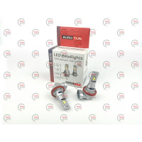 LED-лампа H8/H9/H11/H16 EuroTun LH 60W 6000K